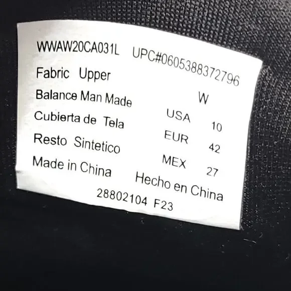 Athletic Works Women’s Bungee Sneakers Size 10 Odor Control Memory Foam Black​​ - Picture 9 of 9